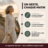 Un geste, chaque matin — les 3 temps de la cure