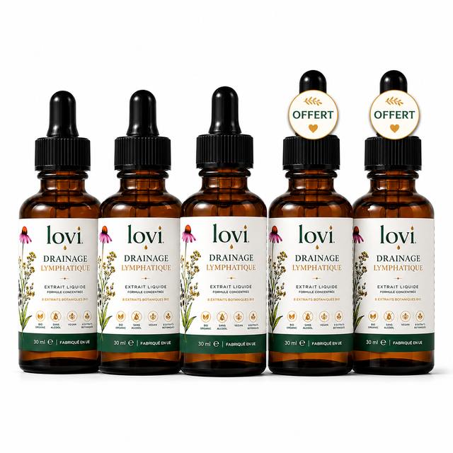 3 flacons + 2 offerts