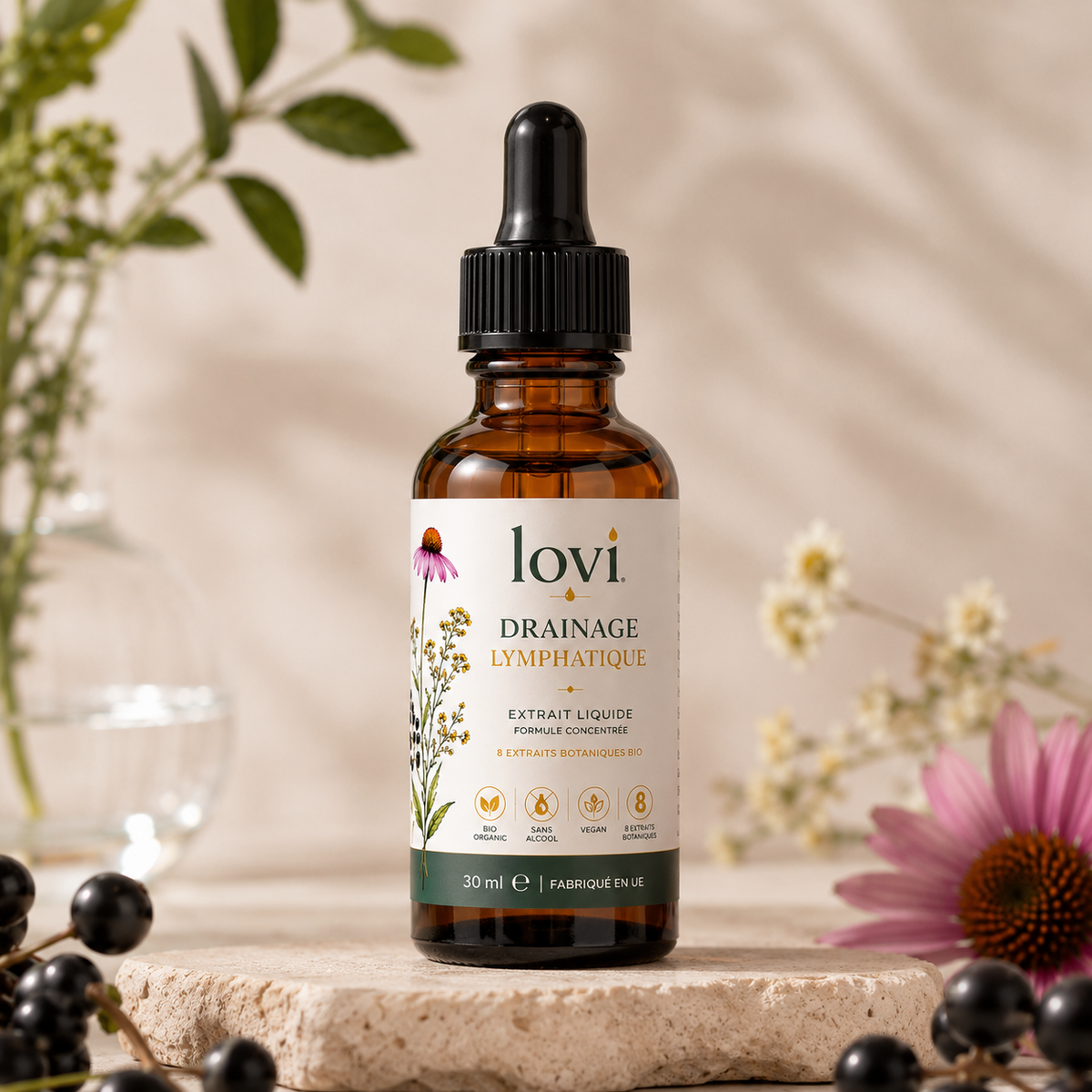 LOVI Drainage Lymphatique — flacon